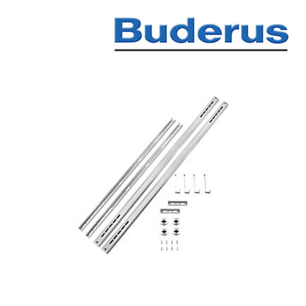 Buderus Erweiterungs-Set für 2 SKR10 – Fassade oder 2 SKR5 – Flachdach