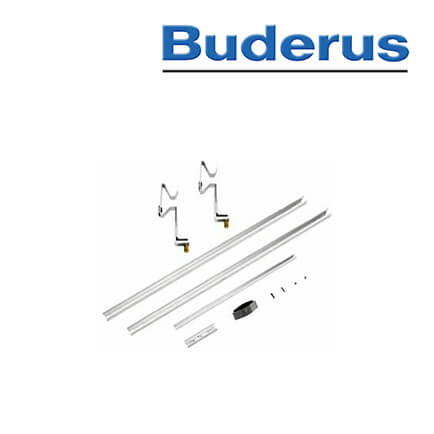 Buderus Zusatz Erweiterungsset Wellplatten/Blechdach für SKTs/SKN-s, Aufdach