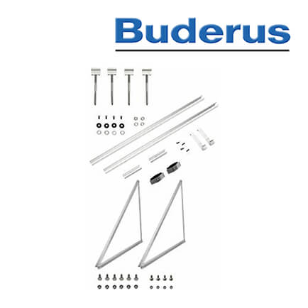 Buderus Erweiterungsset Wellplatten/Blechdach für SKT1.0-s/SKN4.0-s, Aufständerung
