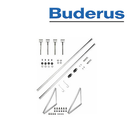 Buderus Erweiterungsset Wellplatten/Blechdach für SKN4.0-w, Aufständerung