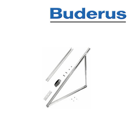 Buderus Zusatzschiene Erweiterungsset als Verstärkung bei erhöhten Lasten, senkr.