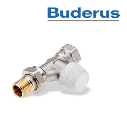 Buderus Thermostatventil Unterteil M30 x 1,5mm, Durchgangsform 1/2″