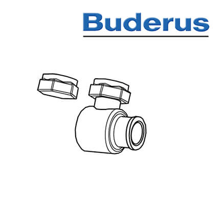 Buderus DIN-Adapter für Logatrend VC zum Austausch von DIN- Radiatoren