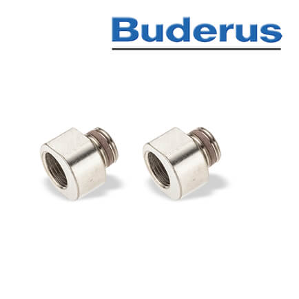 Buderus S-Adapter, Überbrückung einer Differenz im Nabenabstand von 10 mm