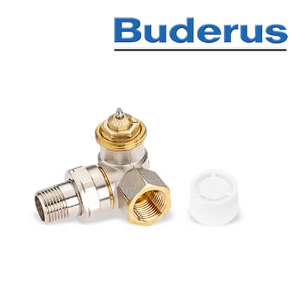 Buderus Thermostat-Heizkörperventil AV 9, Winkel-Eckventil 1/2″ rechts