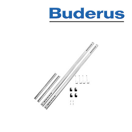 Buderus Grundset für 1 SKR10 CPC, Wellplatten/Blechdach, Aufdach