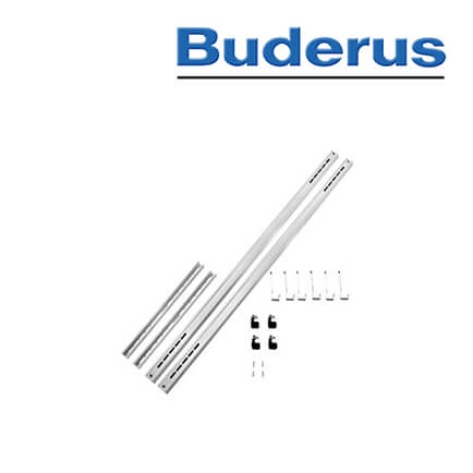 Buderus Grundset für 3 SKR10 CPC, Wellplatten/Blechdach, Aufdach