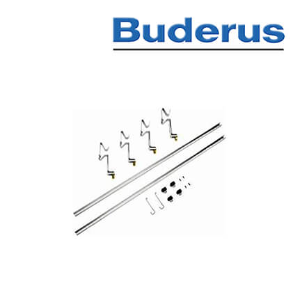 Buderus Grundset mit Sparrenanker-Set für SKN4.0-w, Aufdach