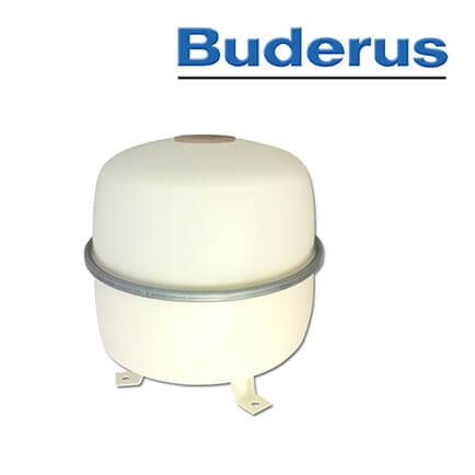 Buderus Logafix Solar Membran Druckausdehnungsgefäß BU-S, weiß, 35 Liter