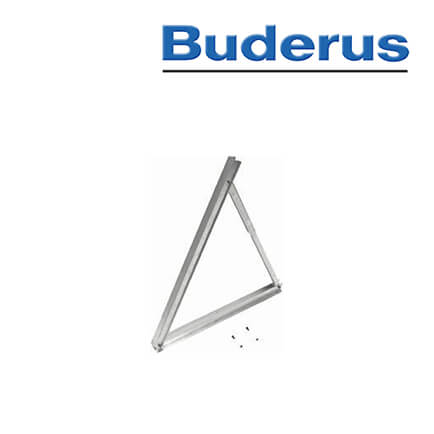 Buderus Zusatzstütze für Beschwerungswannen/Fassadenmontage, waagerecht
