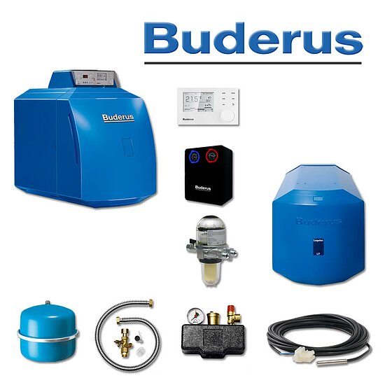 Buderus GB125-30, K31, Öl-Brennwertkessel, LT200/1, RC310, RK 1M (HSM 25)