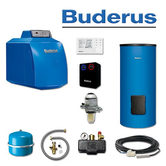 Buderus GB125-30, K32, Öl-Brennwertkessel, SU300/5, RC310, RK 1M (HSM 25)