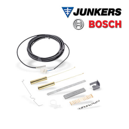 Junkers Bosch SF 4 Set mit Temperaturfühler NTC12K (6 mm), Stecker, Befestigung