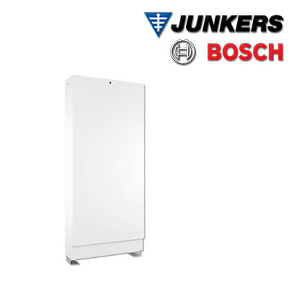Junkers Bosch Aufputzschrank lang, für Wohnungsstation F7001 35 MS, weiß