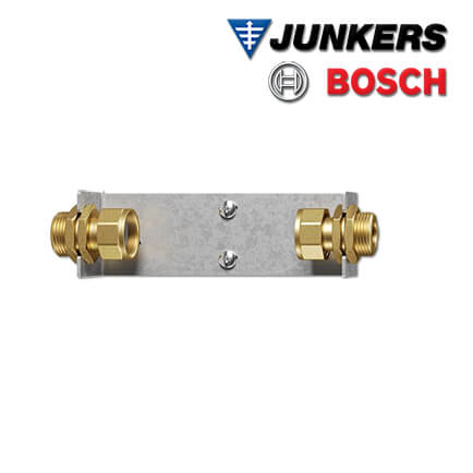 Junkers Bosch Kaltwasserzählerbügel für Wohnungsstationen Flow 7000 (S)