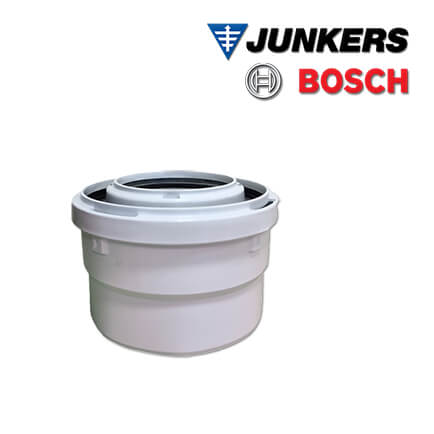 Junkers Bosch Adapter DN80/125, Höhenausgleich für GC9800iW, Gerätehöhe 850 mm