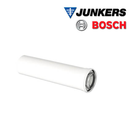 Junkers Bosch FC-C60-2000 Luft-/Abgasrohr konzentrisch DN60/100, 2,0m