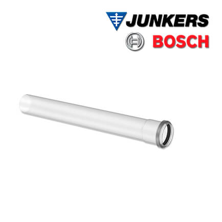 Junkers Bosch FC-S60-1000 Luft- oder Abgasrohr, DN60, 1,0m