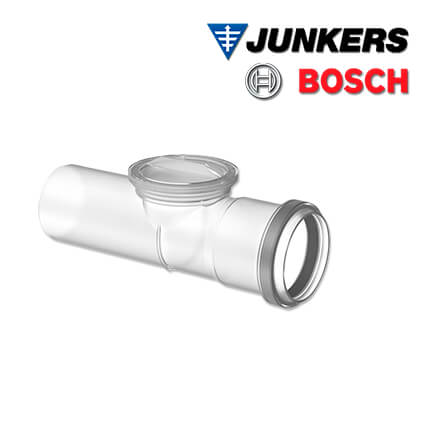 Junkers Bosch FC-SR60 Rohr mit Prüföffnung DN60