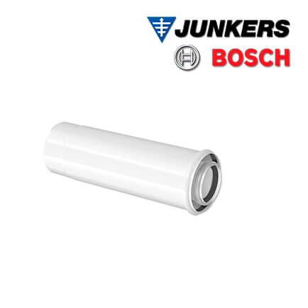 Junkers Bosch FC-CO80 Schiebemuffe DN80/125, Länge 300mm