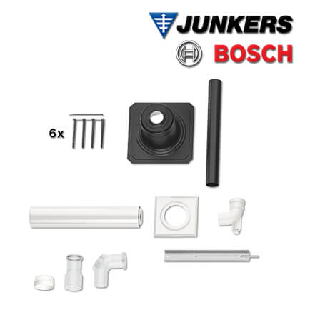 Junkers Bosch FC-Set60-B53 Grundbausatz 60, Schacht oben, Kunststoff