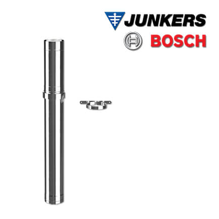 Junkers Bosch FC-C110 Dachdurchführung DN110/160, Edelstahl
