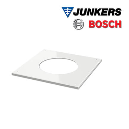 Junkers Bosch FC-O110 Abdeckblende DN110, 1-teilig, weiß