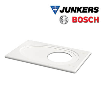 Junkers Bosch FC-O110 Abdeckblende DN160, 2-teilig, weiß
