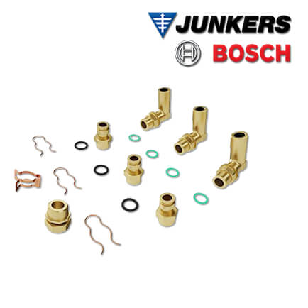 Junkers Bosch CS 41 Anschlusswinkel zur bauseitigen Verrohrung für GC5300i WMA