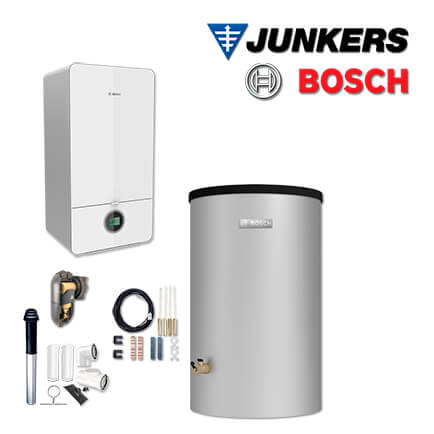 Junkers Bosch GC-S746, GC7000iW 24 Gas-Brennwerttherme, W120-5, Abgas Dach schw