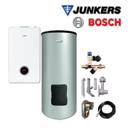 Junkers Bosch GC98-002 mit Gas-Brennwerttherme GC9800iW 30 P 23, SW 200 P 1 A