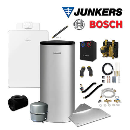 Junkers Bosch Öl-Brennwertkessel OC8000iF 25, OC8iF19 mit W 160-5, HSM25/6