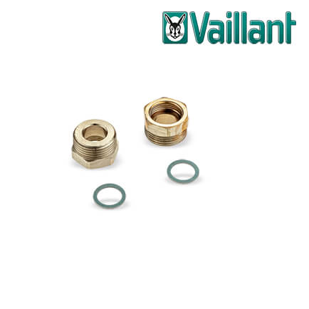 Vaillant Adapter für flexibles Anschlussrohr Übergang von 3/4″ auf 1″
