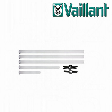 Vaillant Abgasleitungs-Pack starr (7,5 m), Ø 80 PP