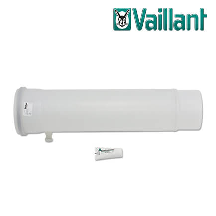 Vaillant Geräte-Anschluss-Stück (672 mm) Ø 150 auf Ø 160 PP für VKK 806-1606/3