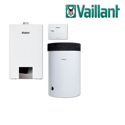 Vaillant Paket 1.175/2 ecoTEC exclusive VC 15 CS/1-7, VIH R 120/6 H, VRC 710
