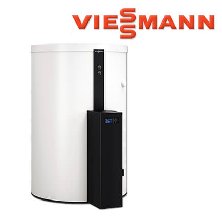 Viessmann Vitocell 120-E, SVW, 600 L Pufferspeicher, Vitotrans 353, PZMA-S, weiß