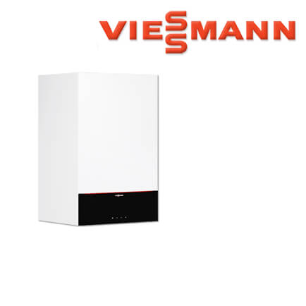Viessmann Vitodens 200-W Brennwert-Kombitherme, 25 kW mit Außentemperatursensor