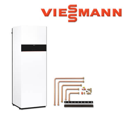 Viessmann Vitodens 242-F Kompakt-Brennwerttherme, 11 kW, Z019718, Aufputz l/r