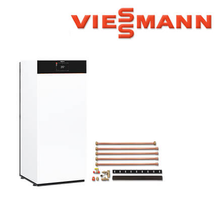Viessmann Vitodens 333-F Brennwerttherme, 32 kW, B3TF026, Aufputz oben