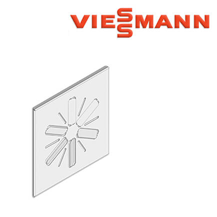 Viessmann Drall-Auslassblende Edelstahloptik „Flat-Design“
