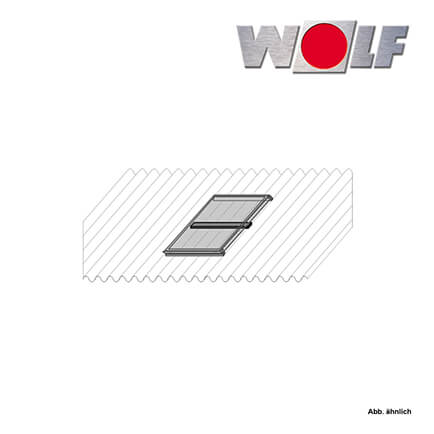Wolf Aluplus Schneelast-Erweiterung Hochkant für 2 Kollektoren TopSon F3-1/CFK-1