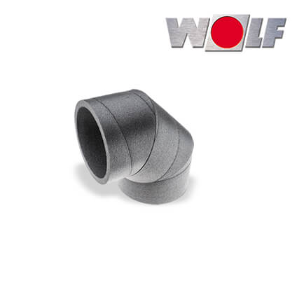 Wolf CWL ISO-Rohr, Bogen 90°, DN180