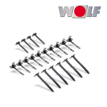 Wolf CWL Universalschelle, 10 Stück für 50×100, 50×140, DN 63, DN 75/63 Systeme