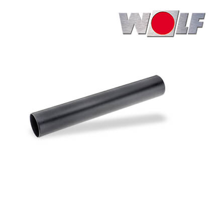 Wolf Mündungsrohr DN80, Länge 500mm, aus Kunststoff
