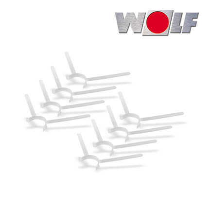 Wolf Abstandshalter DN60/100 für konzentrische Luft-/Abgasführung im Schacht