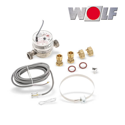Wolf Wärmemengenzähler-Set 1,5/3 für Solarmodule SM1 und SM2