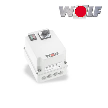 Wolf 1-Stufenschalter D1-2, Motorvollschutzschalter (8A, 400V)