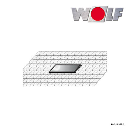 Wolf Aluplus Aufdach-Montage-Set(Querformat), für TopSon F3-1Q, Schiefer