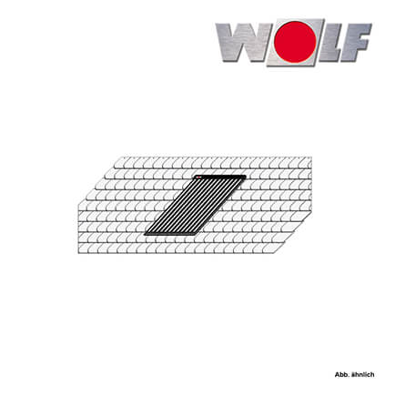 Wolf Basis-Aufdach-Montageset für einen Kollektor CRK-12, Schiefer